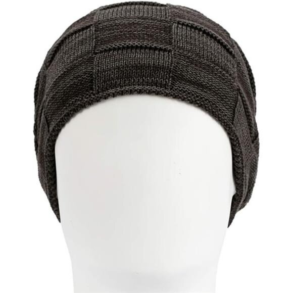 Slouchy Beanie for Men Winter Hats for Guys Coffee - Picture 2 of 6
